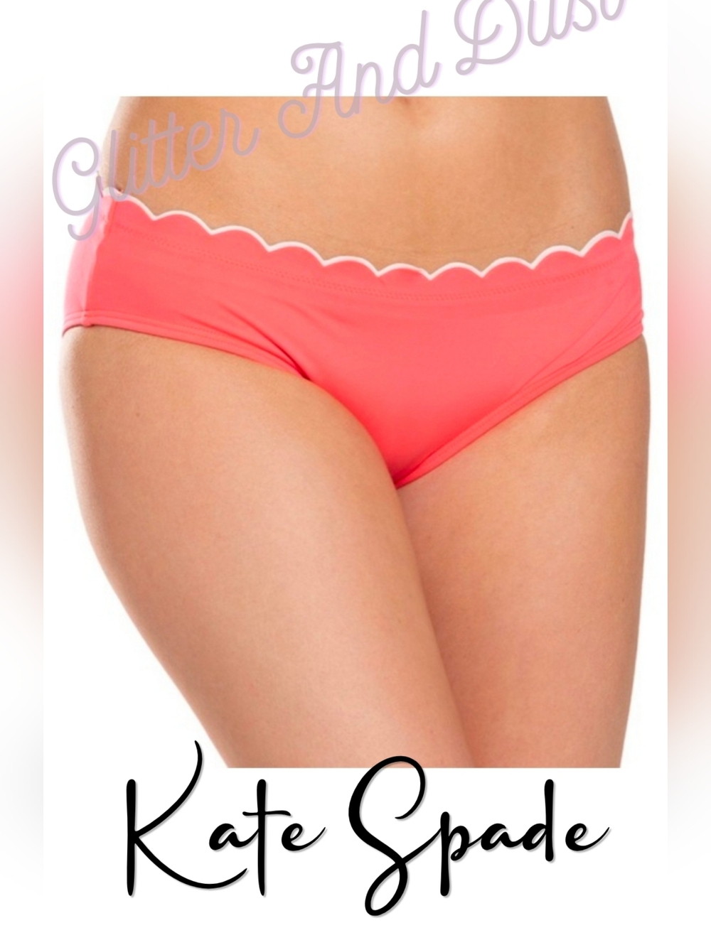 Kate Spade Scalloped Bikini Bottoms